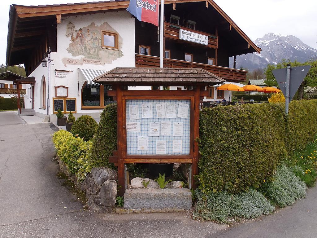 Cafe Pension Eckerbrunn Schönau am Königssee Eksteriør bilde