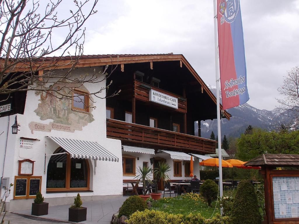 Cafe Pension Eckerbrunn Schönau am Königssee Eksteriør bilde